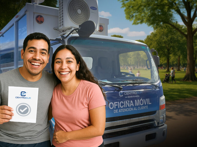 La Oficina Móvil de Centrosur recorre diferentes sectores para brindar atención directa a la ciudadanía
