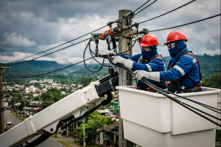 Centrosur refuerza acciones para garantizar el servicio eléctrico ante la temporada lluviosa