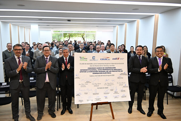 Instituciones del sector eléctrico suman esfuerzos para el desarrollo energético y territorial del río Yanuncay