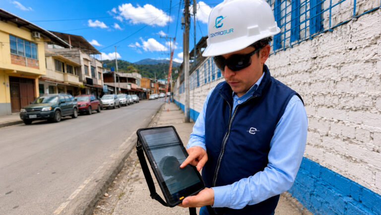 Centrosur impulsa la transformación digital con innovador aplicativo para el levantamiento de operadoras en el sitio